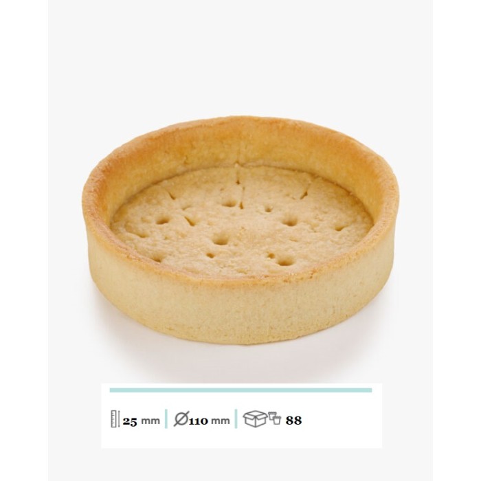 ΤΑΡΤΑ ΒΟΥΤΥΡΟΥ VANILLA 11cm 88ΤΜΧ
