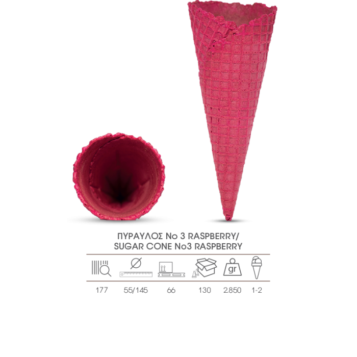 ΠΥΡΑΥΛΟΣ Νο3 RASBERRY 130ΤΜΧ
