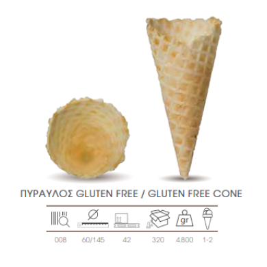 ΠΥΡΑΥΛΟΣ GLUTEN FREE 320ΤΜΧ