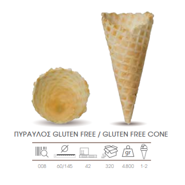 ΠΥΡΑΥΛΟΣ GLUTEN FREE 320ΤΜΧ