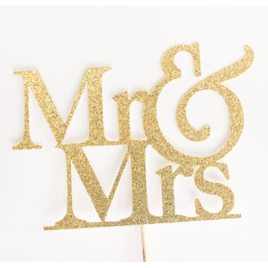 SGW ΚΟΡΥΦΗ ΓΑΜΟΥ MR & MRS ΧΡΥΣΗ