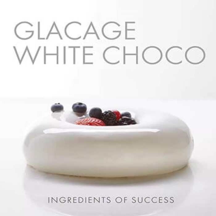 GLACAGE ΛΕΥΚΗΣ ΣΟΚΟΛΑΤΑΣ ΕΠΙΚΑΛΥΨΗ 5kg