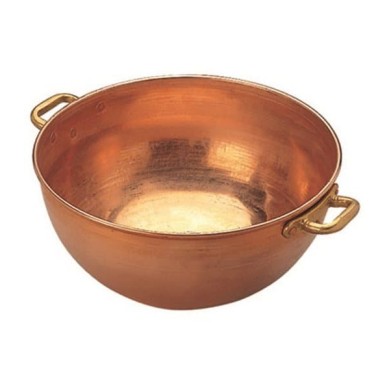 ΚΑΖΑΝΙ ΧΑΛΚΙΝΟ 35*20cm 8kg (4071)