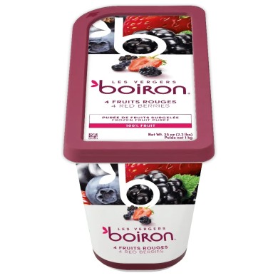 PUREES FRUIT ROUGES RED BOIRON 6kg