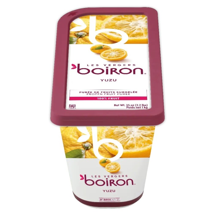 PUREES YUZU 568/100% BOIRON 1kg