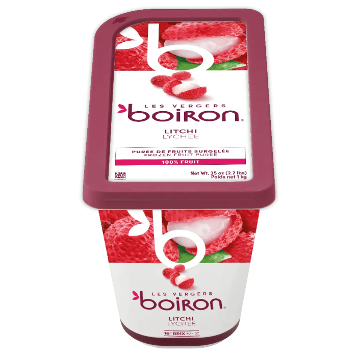 PUREES LYCHEE BOIRON 1kg