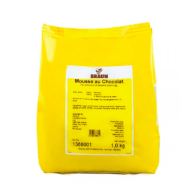 MOUSSE ΣΟΚΟΛΑΤΑ BRAUN 1kg