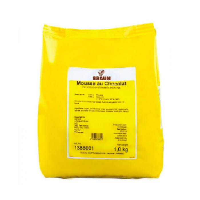 MOUSSE ΣΟΚΟΛΑΤΑ BRAUN 1kg