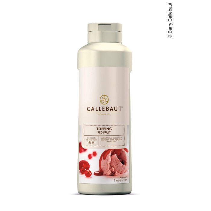 TOPPING RED FRUIT CALLEBAUT 1kg
