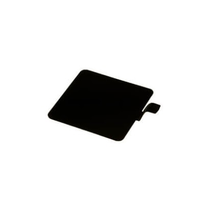 ΣΟΥΒΕΡ DISK ΠΛΑΣΤΙΚΑ 9*9cm BLACK SQUARE 50ΤΜΧ