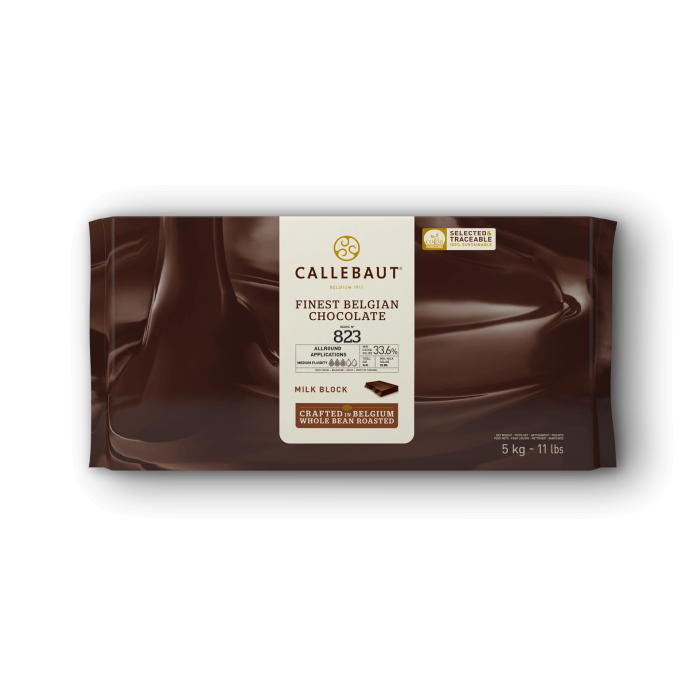 ΣΟΚΟΛΑΤΑ ΓΑΛΑΚΤΟΣ 823 CALLEBAUT BLOCK 5kg