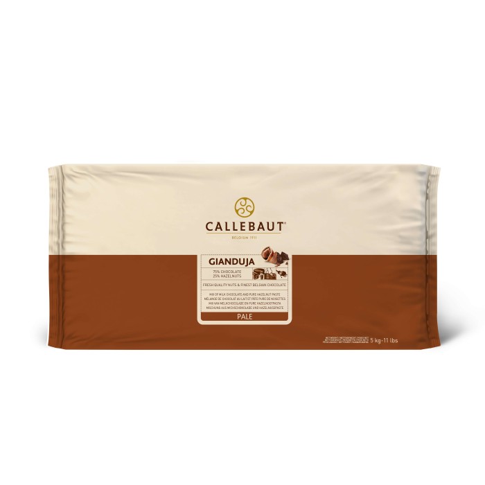 ΣΟΚΟΛΑΤΑ GIANDUJA CALLEBAUT NUT MILK BLOCK 5kg