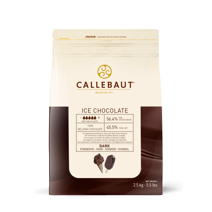 CALLEBAUT ICE CHOCOL.DARK COUV.2.5kg