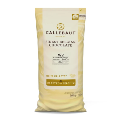 ΣΟΚΟΛΑΤΑ ΛΕΥΚΗ W2 CALLEBAUT CALLETS 10kg