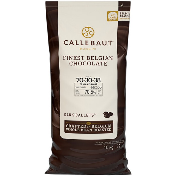 ΣΟΚΟΛΑΤΑ ΥΓΕΙΑΣ 70-30 CALLEBAUT 10kg