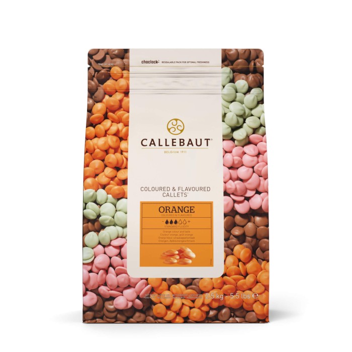 ΣΟΚΟΛΑΤΑ ORANGE CALLEBAUT CALLETS 2.5kg