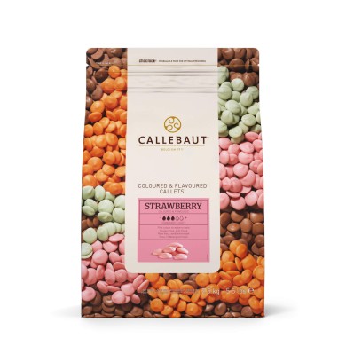 ΣΟΚΟΛΑΤΑ STRAWBERRY CALLEBAUT CALLETS 2,5kg