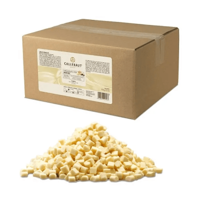 CHUNKS ΛΕΥΚΟ VOO CALLEBAUT 8X8X6mm 10kg
