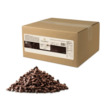 CHUNKS DARK CHOCOLATE CALLEBAUT 8X8X6mm 10kg