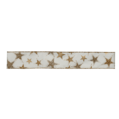 ΚΟΡΔΕΛΑ Νο33284 ΥΦΑΣΜΑ ΑΣΤΕΡΙΑ 38mm/10m
