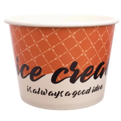 ΜΠΩΛ ΧΑΡΤΙΝΑ 1100ml ice cream 50ΤΕΜ