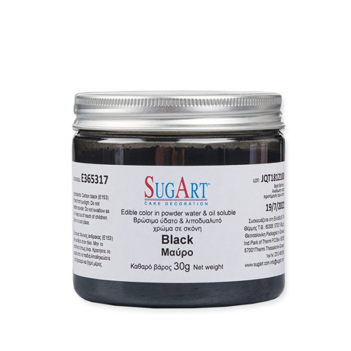 SUGART ΧΡΩΜΑ ΜΑΥΡΟ (Ε365317) 30gr