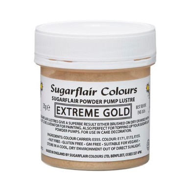 SGW ΣΚΟΝΗ LUSTRE GOLD SPARKLE 25gr