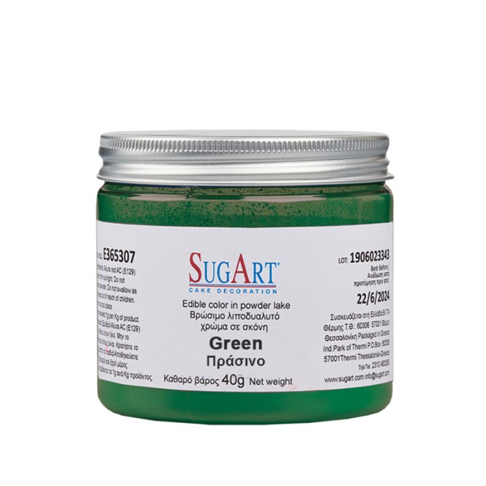 SUGART ΧΡΩΜΑ ΕΛΑΙΟΥ ΠΡΑΣΙΝΟ (Ε365213) 40gr