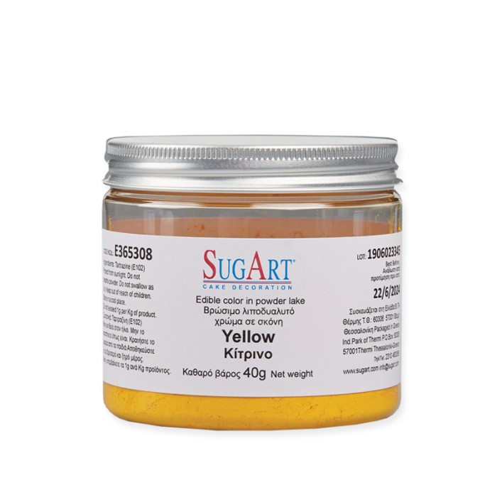 SUGART ΧΡΩΜΑ ΕΛΑΙΟΥ ΚΙΤΡΙΝΟ (Ε365308) 40gr