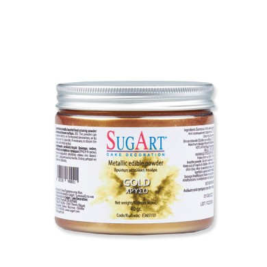 SUGART ΜΕΤΑΛΛΙΚΟ ΧΡΩΜΑ ΧΡΥΣΟ/ΑΣΗΜΙ 40ΓΡ (Ε365113)