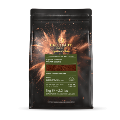 ΚΑΚΑΟ DECOR POWDER BOTANICAL CALLEBAUT 1kg